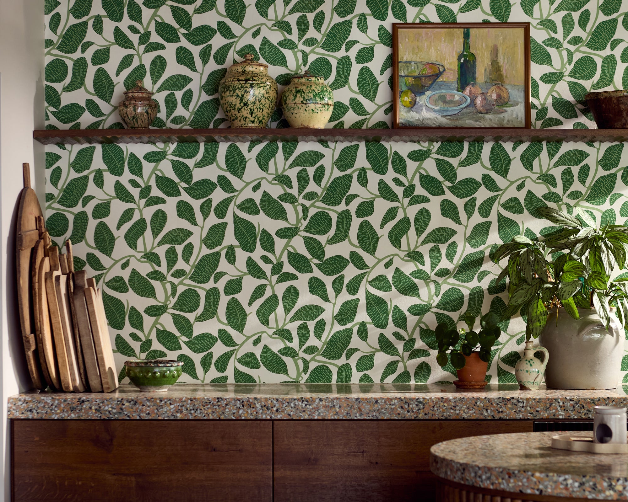 113268 Sweet Bay Oakham Forest Wallpaper by Scion