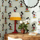 217271 Mickey Stripe Disney Home Wallpaper by Sanderson