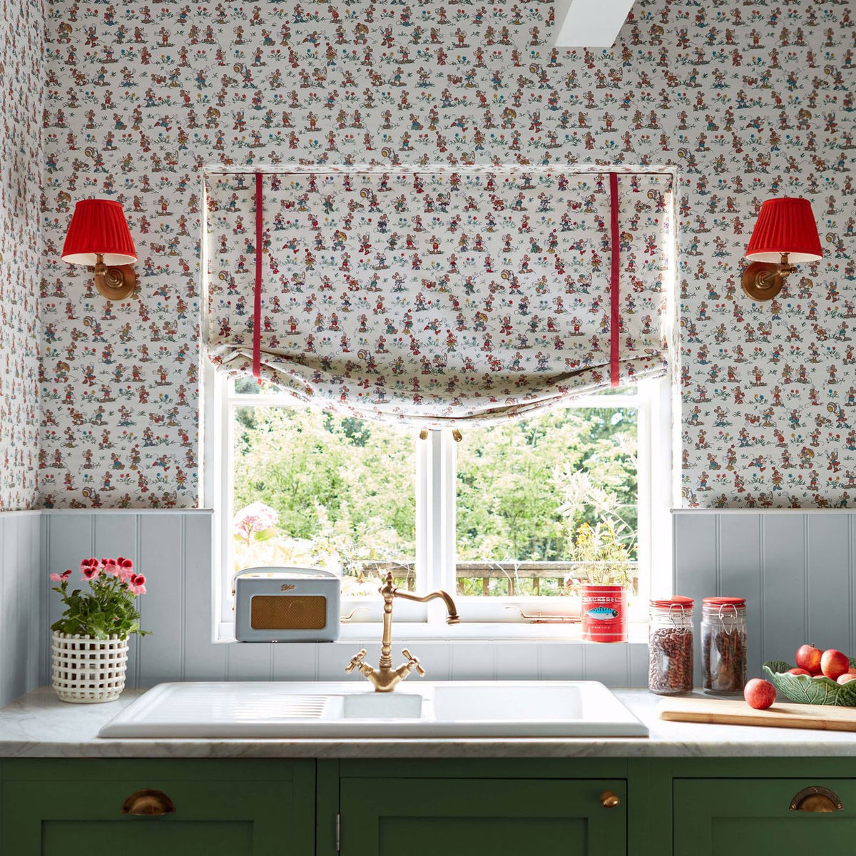 Mickey & Minnie Disney Home Wallpaper by Sanderson