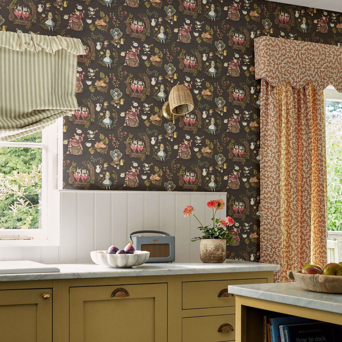Alice in Wonderland Disney Home Wallpaper by Sanderson