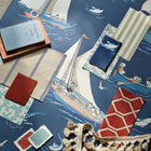 217282 Donald Nautical Disney Home Wallpaper by Sanderson