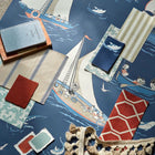 217283 Donald Nautical Disney Home Wallpaper by Sanderson