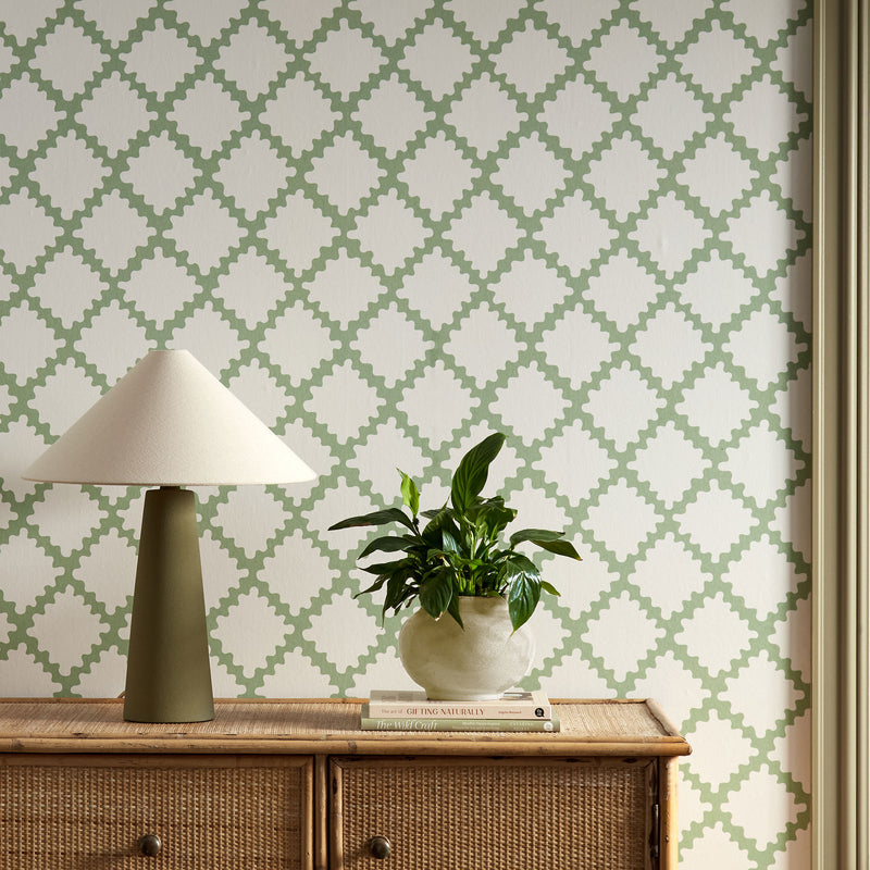 113247 Swithland Oakham Seaglass Wallpaper by Scion