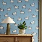 113252 Canter Oakham Denim Wallpaper by Scion