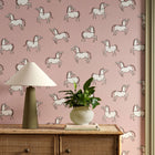 113254 Canter Oakham Blush Wallpaper by Scion