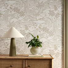 113266 Falling Foss Oakham Linen Wallpaper by Scion