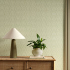113277 Sapling Oakham Sage Wallpaper by Scion