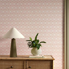 113278 Matchsticks Oakham Blush Wallpaper by Scion