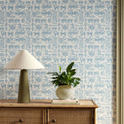 113288 Twycross Oakham Coast blue Wallpaper by Scion