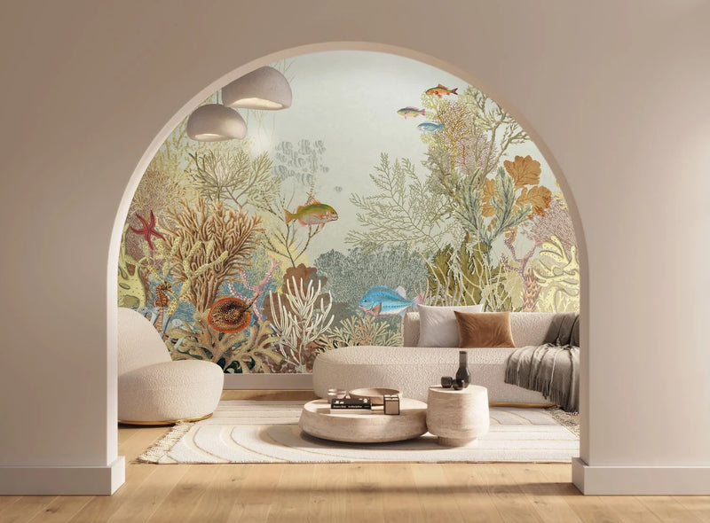 SEAS201540308 Aquarium Seaside Medium Wallpanel by Casadeco