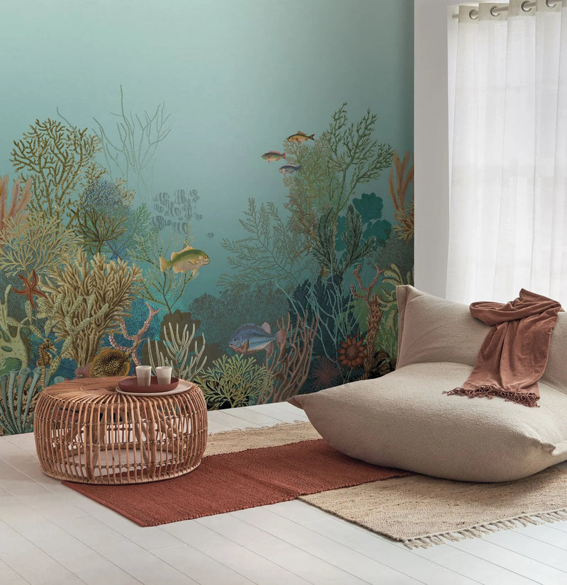 SEAS201546307 Aquarium Seaside Small Wallpanel by Casadeco