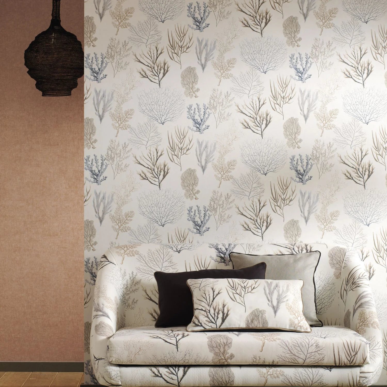 SEAS83979122 Corail Seaside Wallpaper by Casadeco