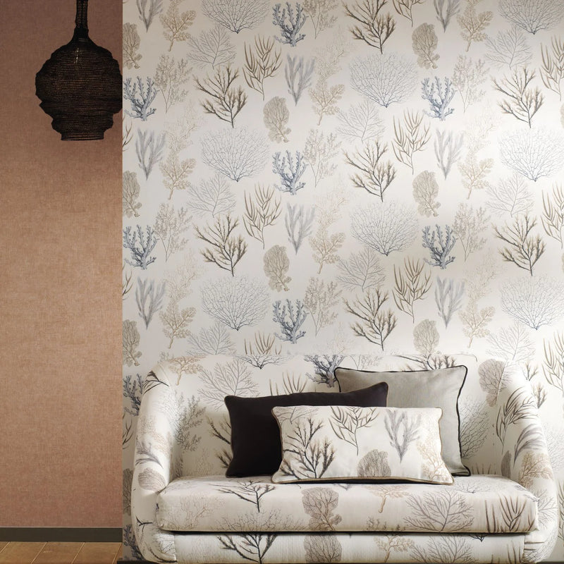 SEAS83979122 Corail Seaside Wallpaper by Casadeco