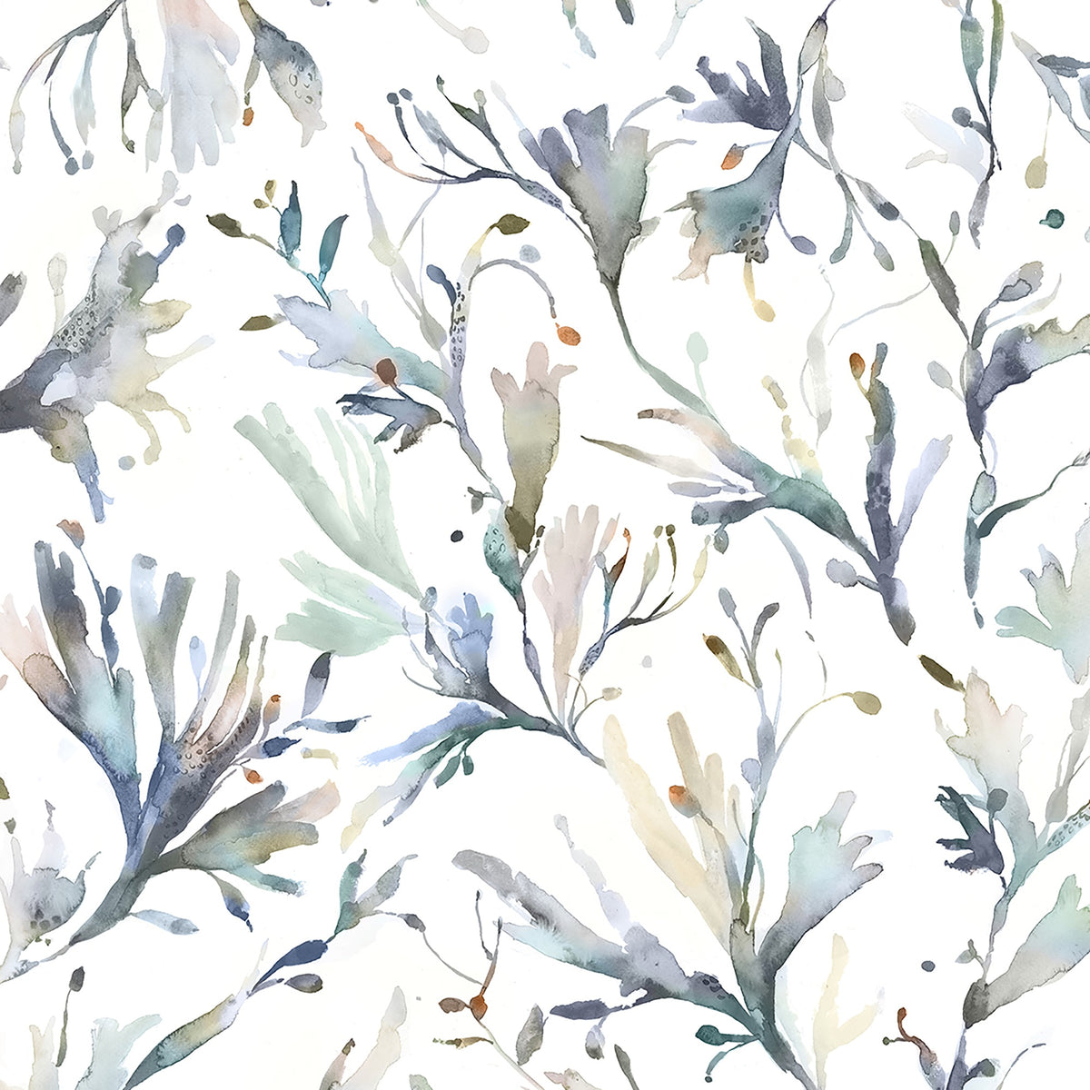 Seaweed Slate Riveria Wallpaper by Voyage Maison | SEAWEED/WPO/SLA