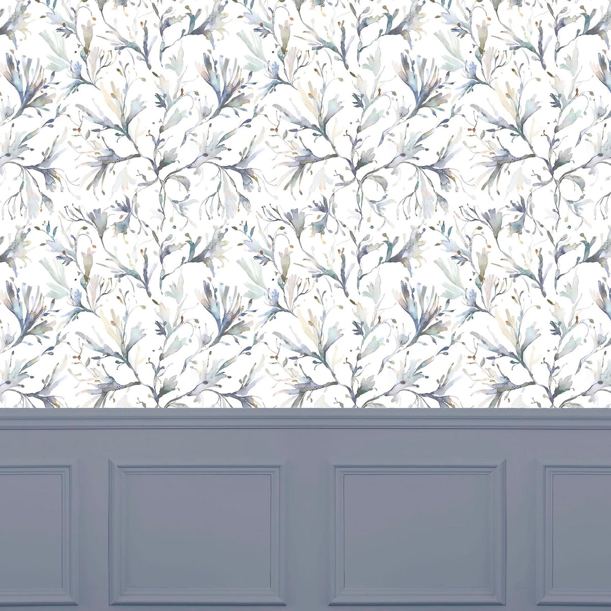 Seaweed Slate Riveria Wallpaper by Voyage Maison | SEAWEED/WPO/SLA