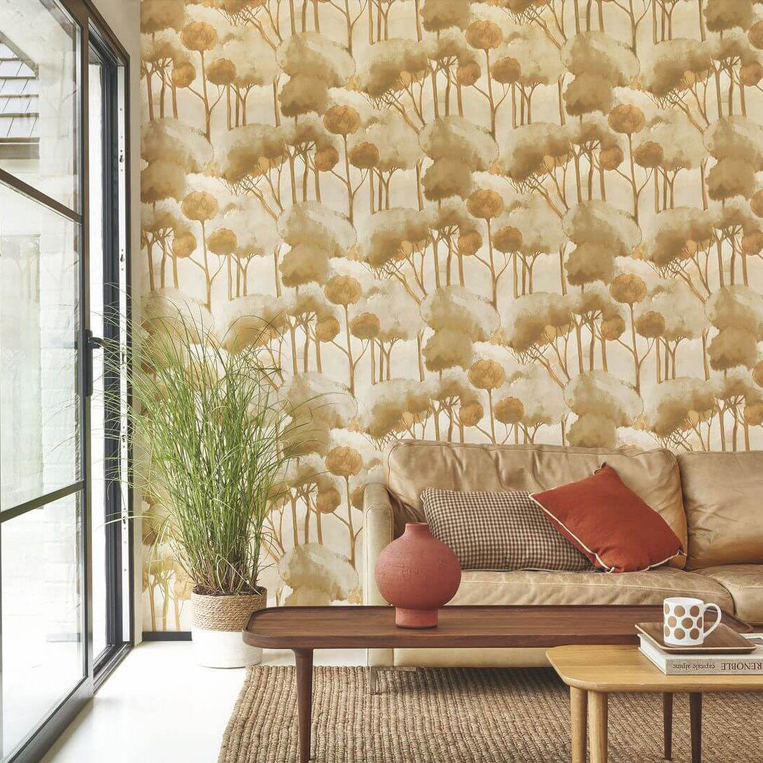 SENT200927105 Foret Des Landes Sentier Des Dunes Wallpaper by Casadeco