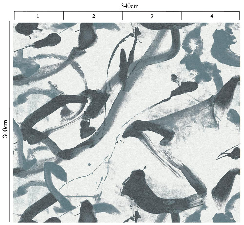 SI02041 Venera Teal Sisal Sicily Wallpaper By Sketch Twenty 3