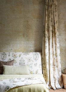 Sicilia Fresco Bare Bones Fabric by Lewis & Wood