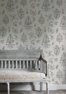 LW 298 297 Sicilia Tea Rose Wallpaper by Lewis & Wood