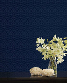 SK34736 Small Damask Simply Silks 4 Wallpaper by Galerie