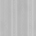 Medium Moiré Stripe Metallic Silver Simply Silks 4 Wallpaper by Galerie