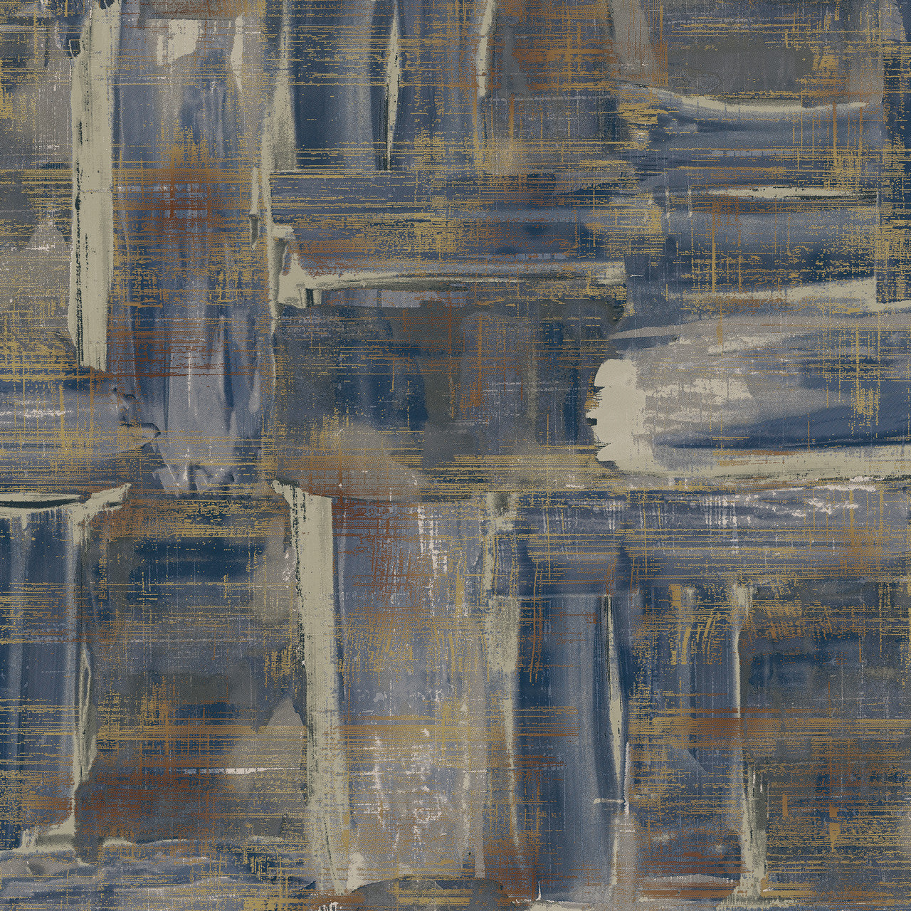 SM0602 Lustre Metallic Blue Wallpaper by Galerie