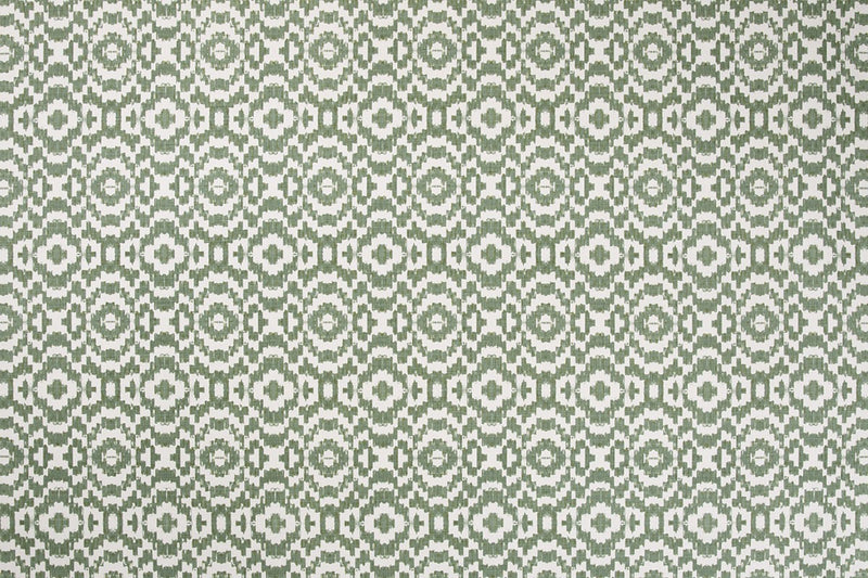 Echo Olive fabric by Christopher Farr Cloth