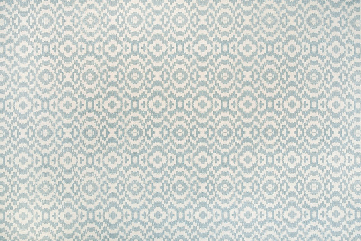 Echo Pale Blue fabric by Christopher Farr Cloth