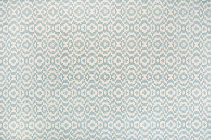 Echo Pale Blue fabric by Christopher Farr Cloth