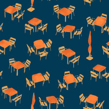 Terraceo Blue Solera Wallpaper by Tres Tintas
