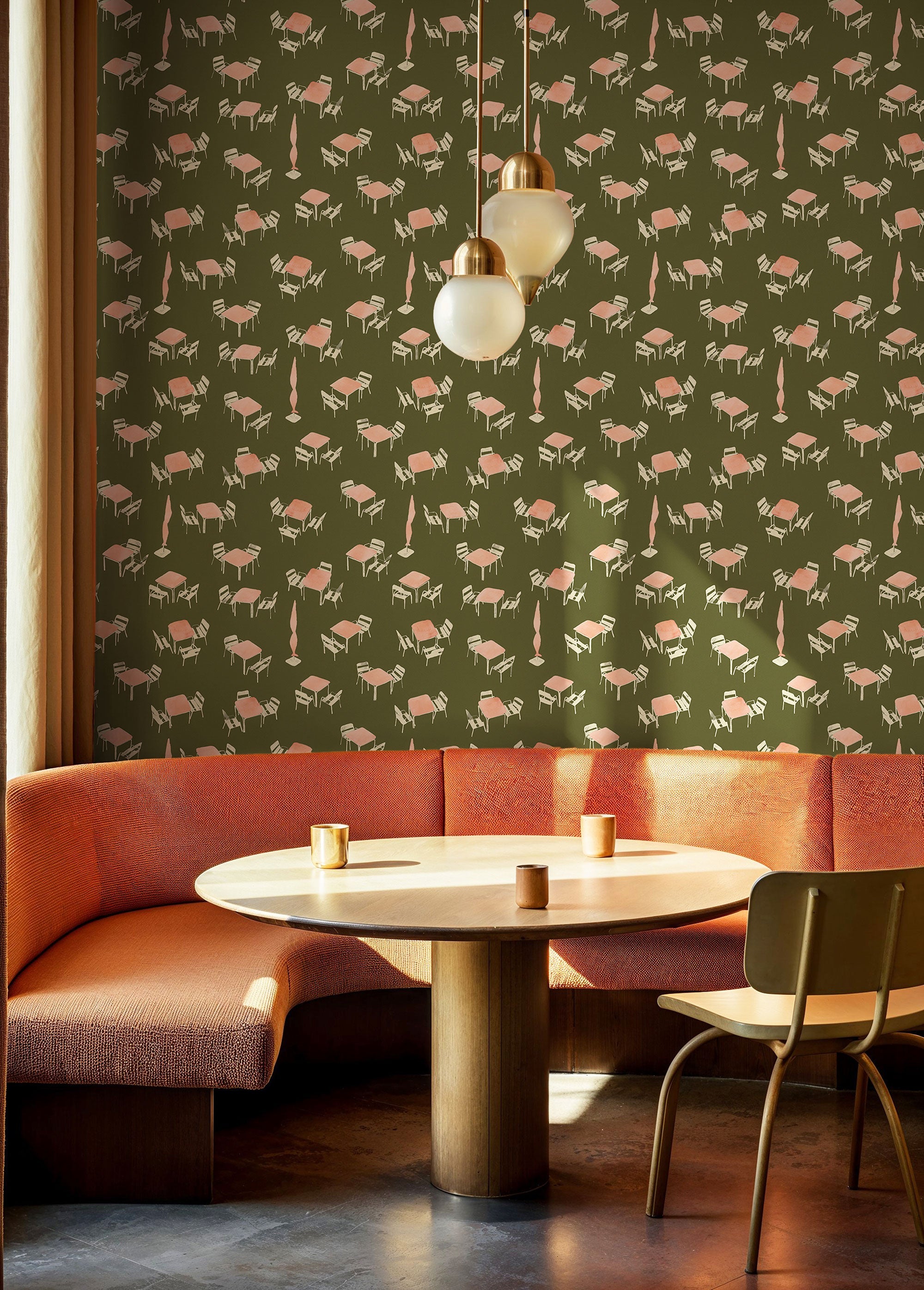 Terraceo Green Solera Wallpaper by Tres Tintas