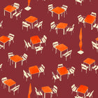 Terraceo Garnet Solera Wallpaper by Tres Tintas
