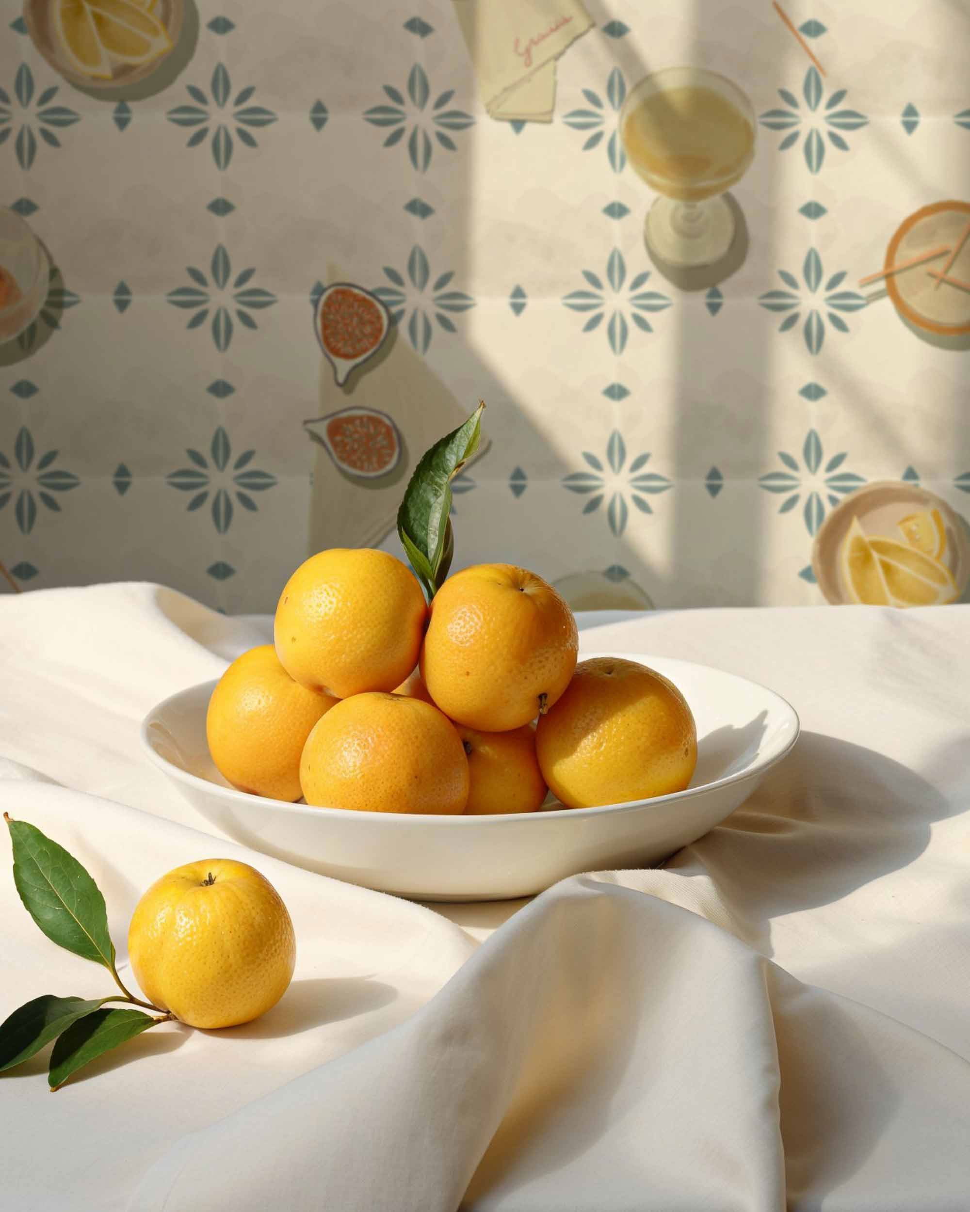 Vermut White Solera Wallpaper by Tres Tintas