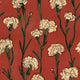 Clavelitos Red Solera Wallpaper by Tres Tintas
