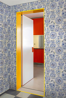 Fajalauzas Blue Solera Wallpaper by Tres Tintas