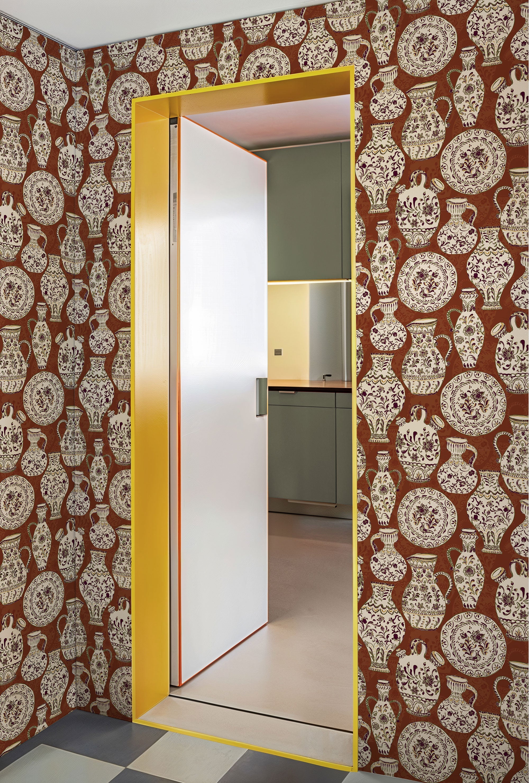 Fajalauzas Garnet Solera Wallpaper by Tres Tintas
