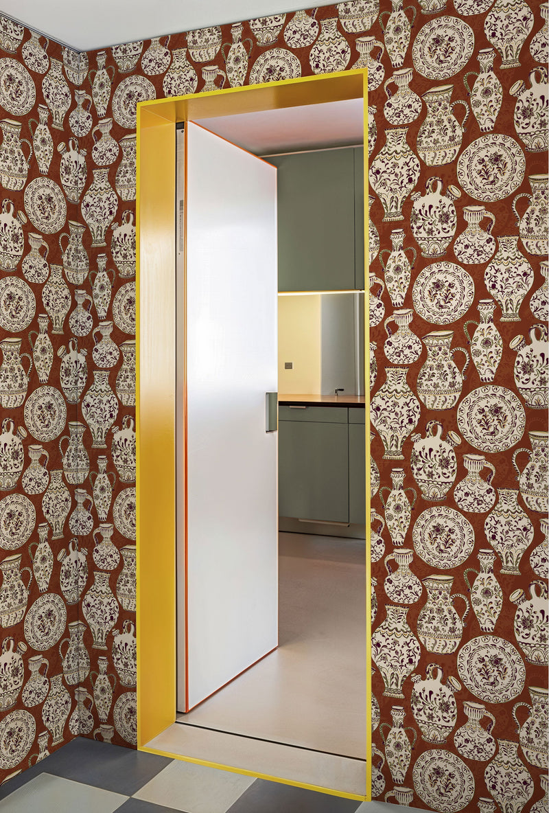 Fajalauzas Garnet Solera Wallpaper by Tres Tintas