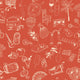 Souvenirs Red Solera Wallpaper by Tres Tintas