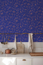 Souvenirs Scarlet Solera Wallpaper by Tres Tintas