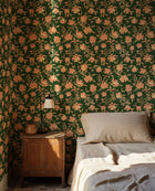 Jaleo Green Solera Wallpaper by Tres Tintas