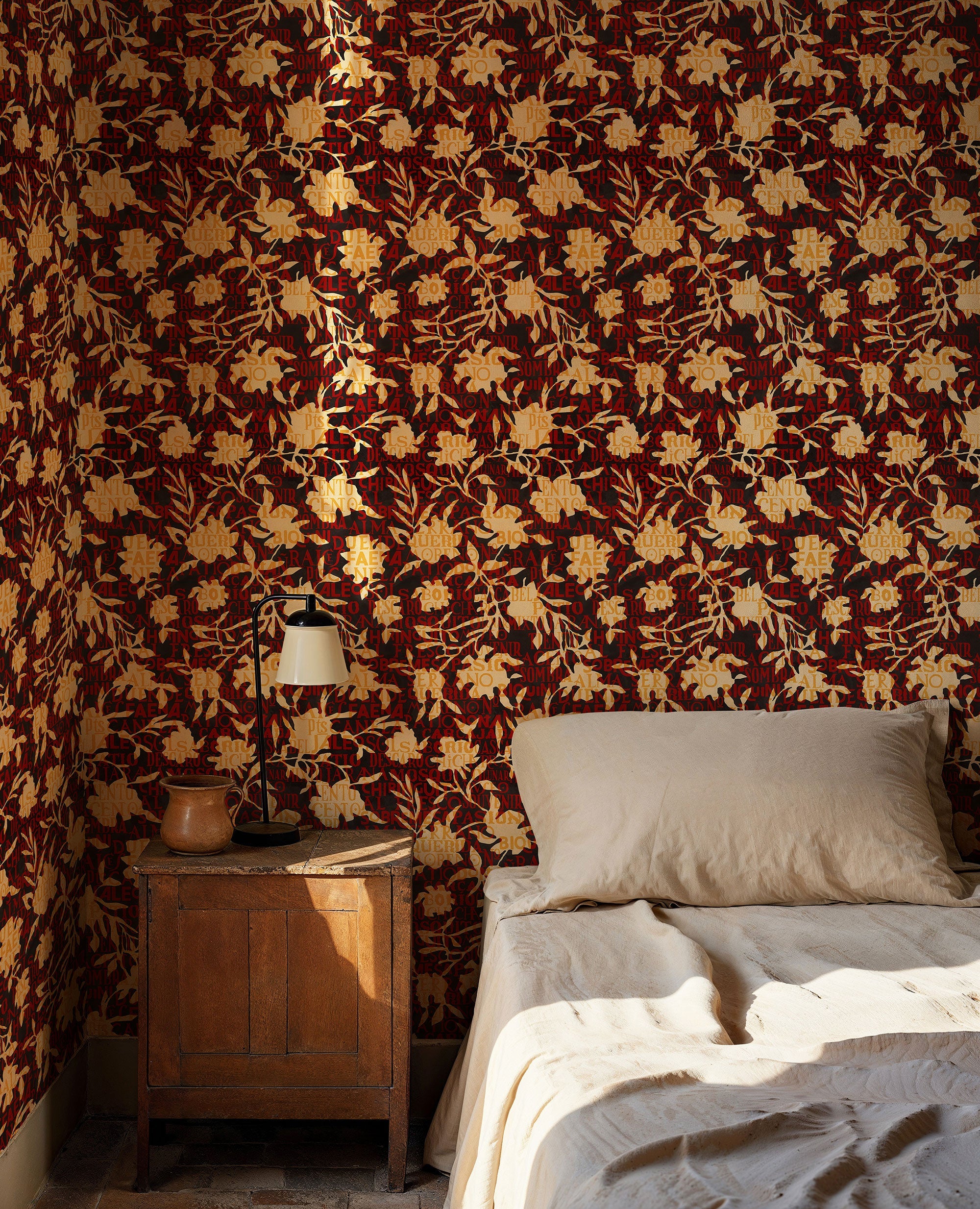 Jaleo Mazarine Solera Wallpaper by Tres Tintas