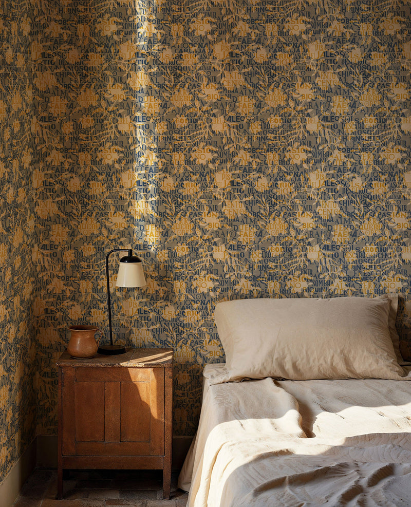 Jaleo Grey Solera Wallpaper by Tres Tintas