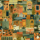 Postal Green Solera Wallpaper by Tres Tintas