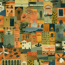 Postal Green Solera Wallpaper by Tres Tintas