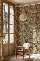 Postal Beige Solera Wallpaper by Tres Tintas