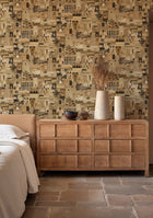 Postal Beige Solera Wallpaper by Tres Tintas