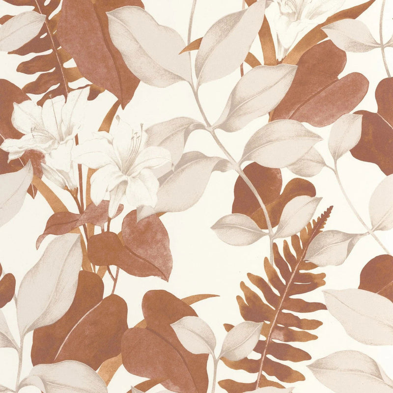 SOLI200263443 Royal Lily Soliflore Wallpaper by Casadeco