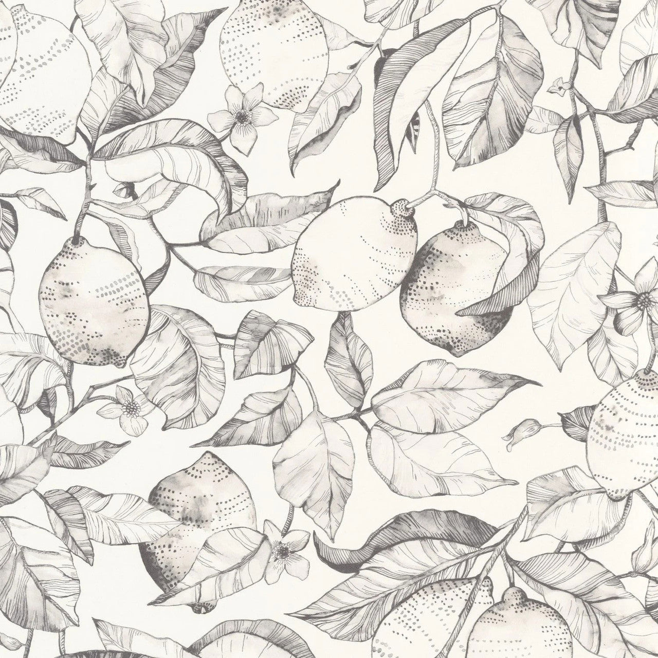SOLI200270900 Lemon Tree Soliflore Wallpaper by Casadeco