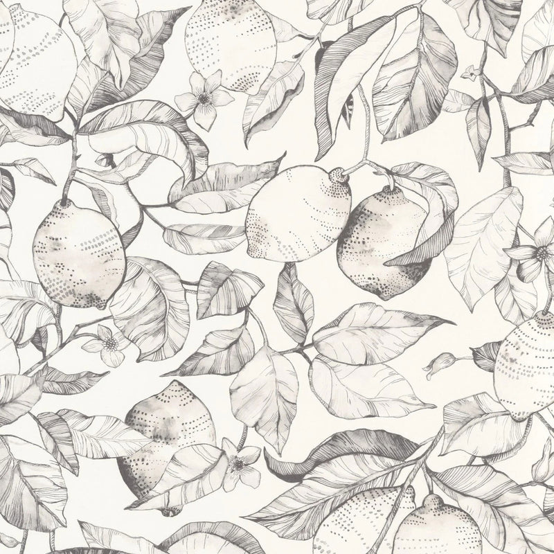 SOLI200270900 Lemon Tree Soliflore Wallpaper by Casadeco