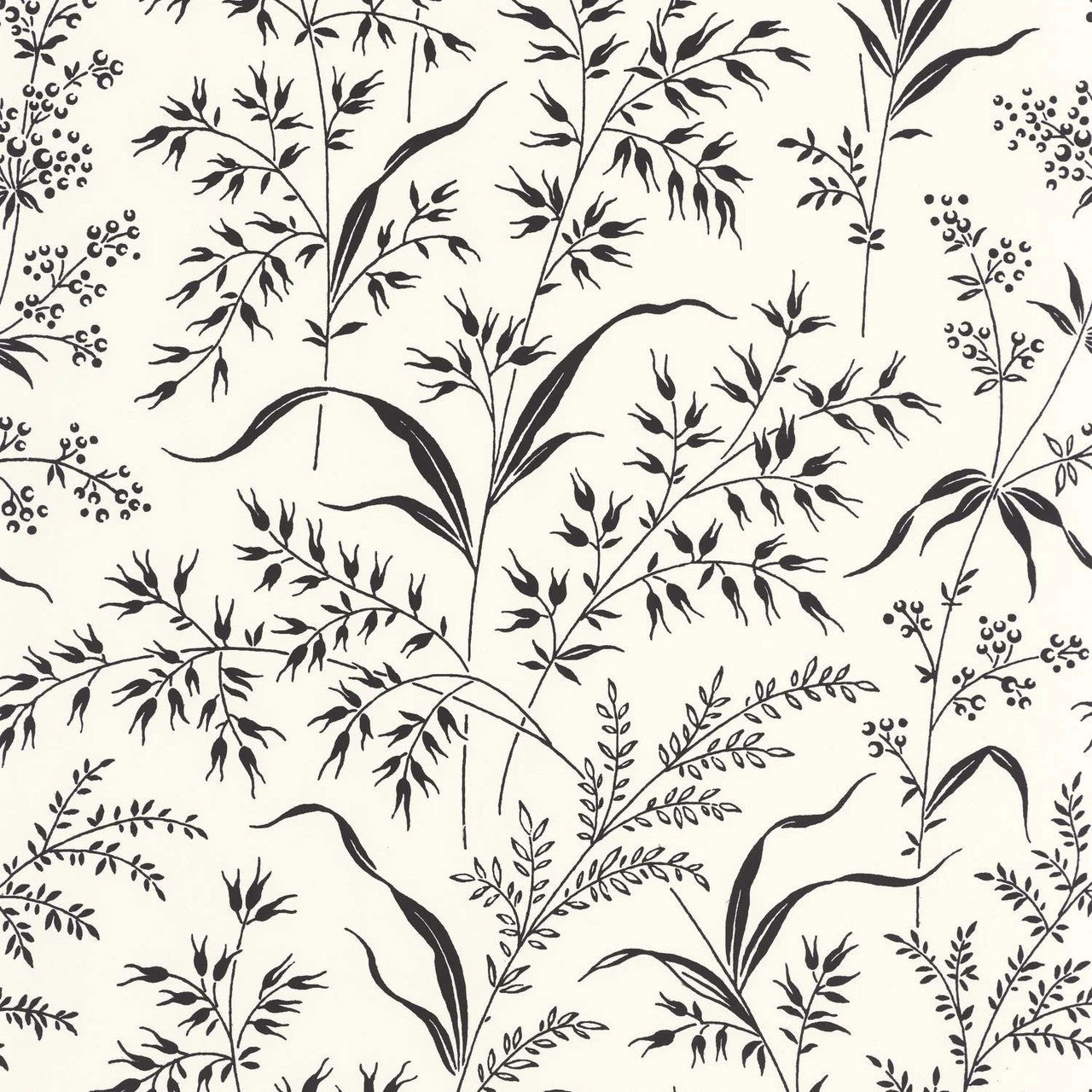 SOLI200280990 Grass Field Soliflore Wallpaper by Casadeco